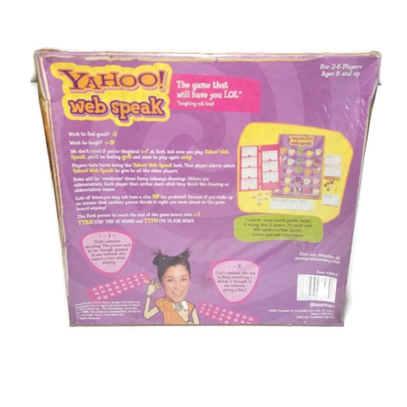 Yahoo Web Speak Game Pressman New in Box Sealed - Picture 2 of 8